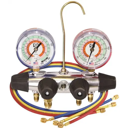 4 Valve 3/8 in. Bore Aluminum Zeppelin Manifold