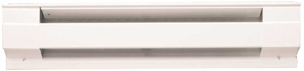 Cadet 5F1250W 60 in. 1250-Watt, 240-Volt, 4265-BTU, Electric Baseboard Heater in White