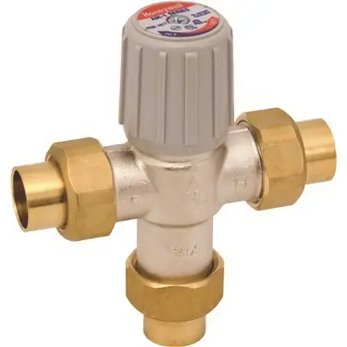 Lead-Free Water Heater Thermostatic Mixing Valve Bronze
