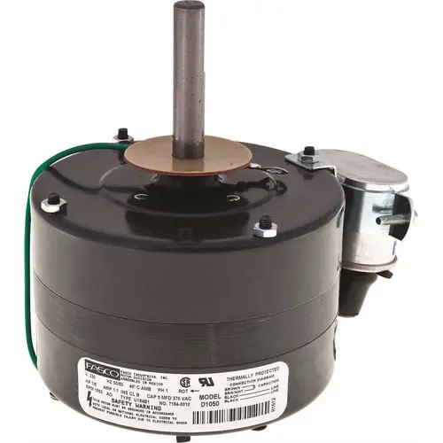 BLOWER MOTOR, 5 IN., 230 VOLTS, 1050 RPM BLOWER MOTOR, 5 IN., 230 VOLTS, 1050 RPM