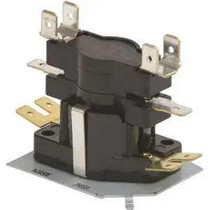 EMERSON - WHITE RODGERS 24A34-4 24-Volt 2 Switches Electric Heat Sequencer, 1 Timings