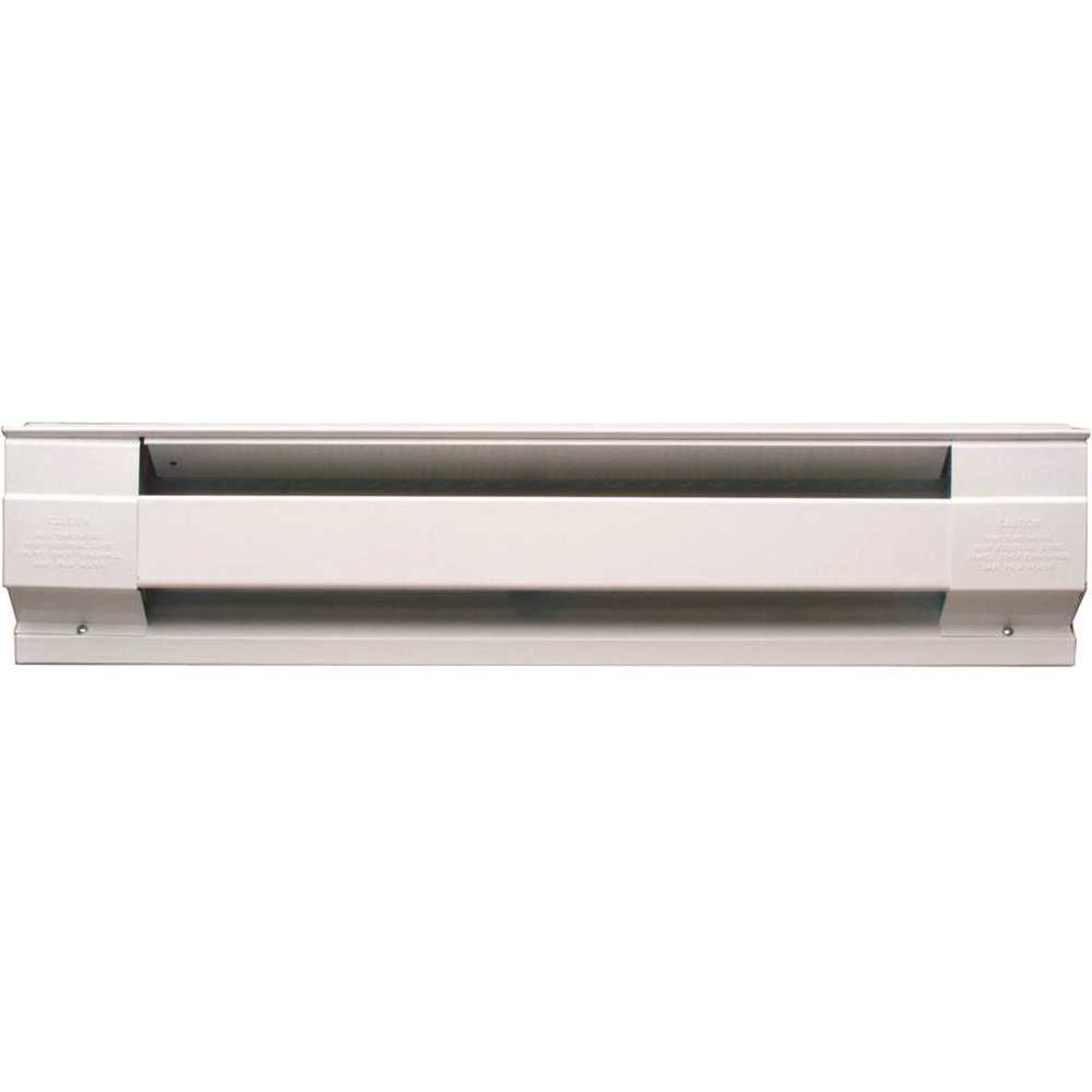 Cadet 8F2000W 96 in. 2,000-Watt 240/208-Volt Electric Baseboard Heater in White