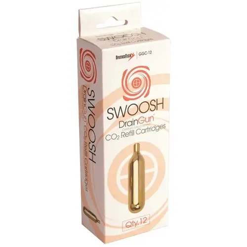 Gallo Gun Co2 Cartridges Chrome - pack of 12