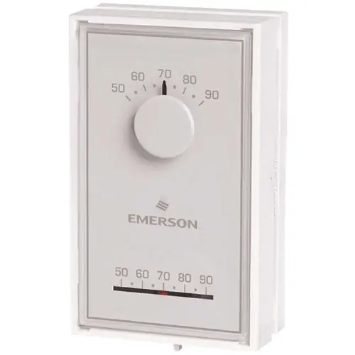 Mercury Free Mechanical Thermostat Classic White Mercury Free Mechanical Thermostat Classic White