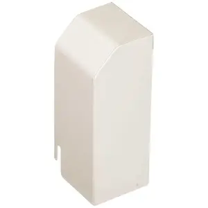 Sterling Heatrim Baseboard RA-ECR-03 HEATRIM HYDRONIC BASEBOARD HEATER END CAP, RIGHT, 3 IN White