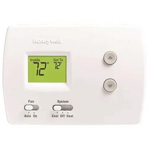 Pro 3000 Non-Programmable Digital 2-Hour/1 Degree C Thermostat Premier White