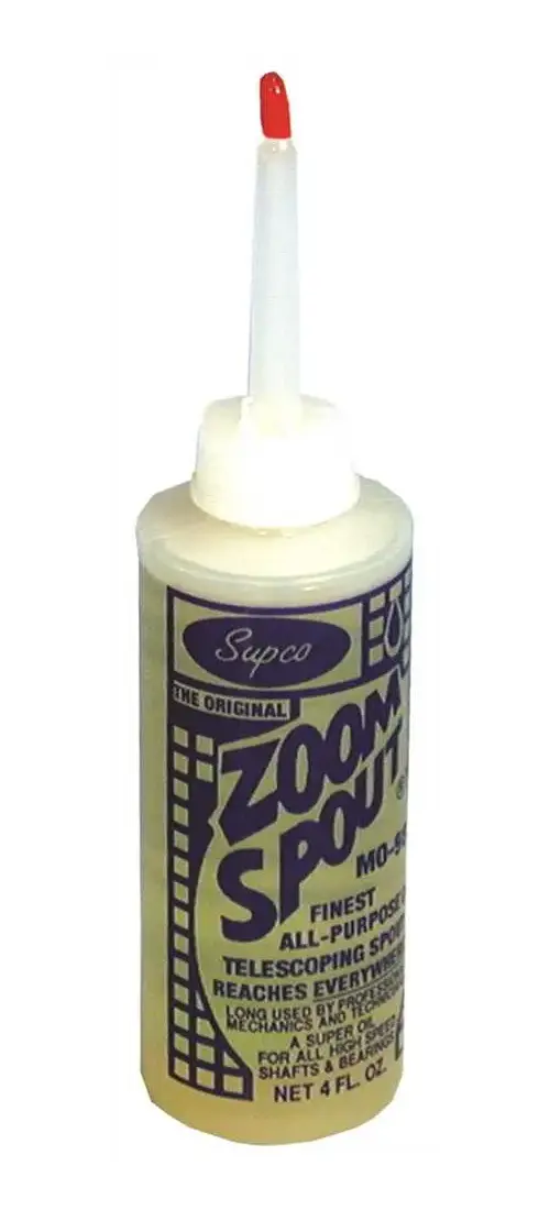 SUPCO MO98 4 Oz Zoom Spout All-Purpose Oil, Paraffin-Based, 7