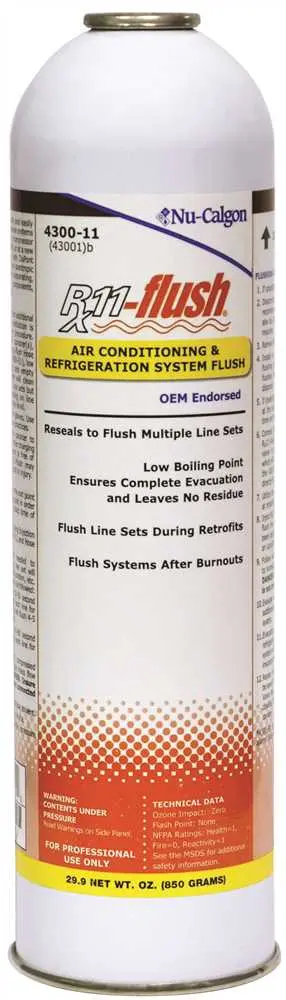 National Brand Alternative RX-11 Flush 2 lb. Aerosol Injection System Flush Canister - pack of 4 4300-11 National Brand Alternative RX-11 Flush 2 lb. Aerosol Injection System Flush Canister - pack of 4 4300-11