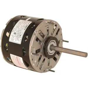 Century D1026 STANDARD EFFICIENCY INDOOR BLOWER MOTOR, 5-5/8 IN., 208 - 230 VOLTS, 2.2 MAX AMPS, 1/4 HP, 1,075 RPM Gray
