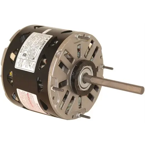 STANDARD EFFICIENCY INDOOR BLOWER MOTOR, 5-5/8 IN., 115 VOLTS, 4.6 MAX AMPS, 1/4 HP, 1,075 RPM Gray STANDARD EFFICIENCY INDOOR BLOWER MOTOR, 5-5/8 IN., 115 VOLTS, 4.6 MAX AMPS, 1/4 HP, 1,075 RPM Gray