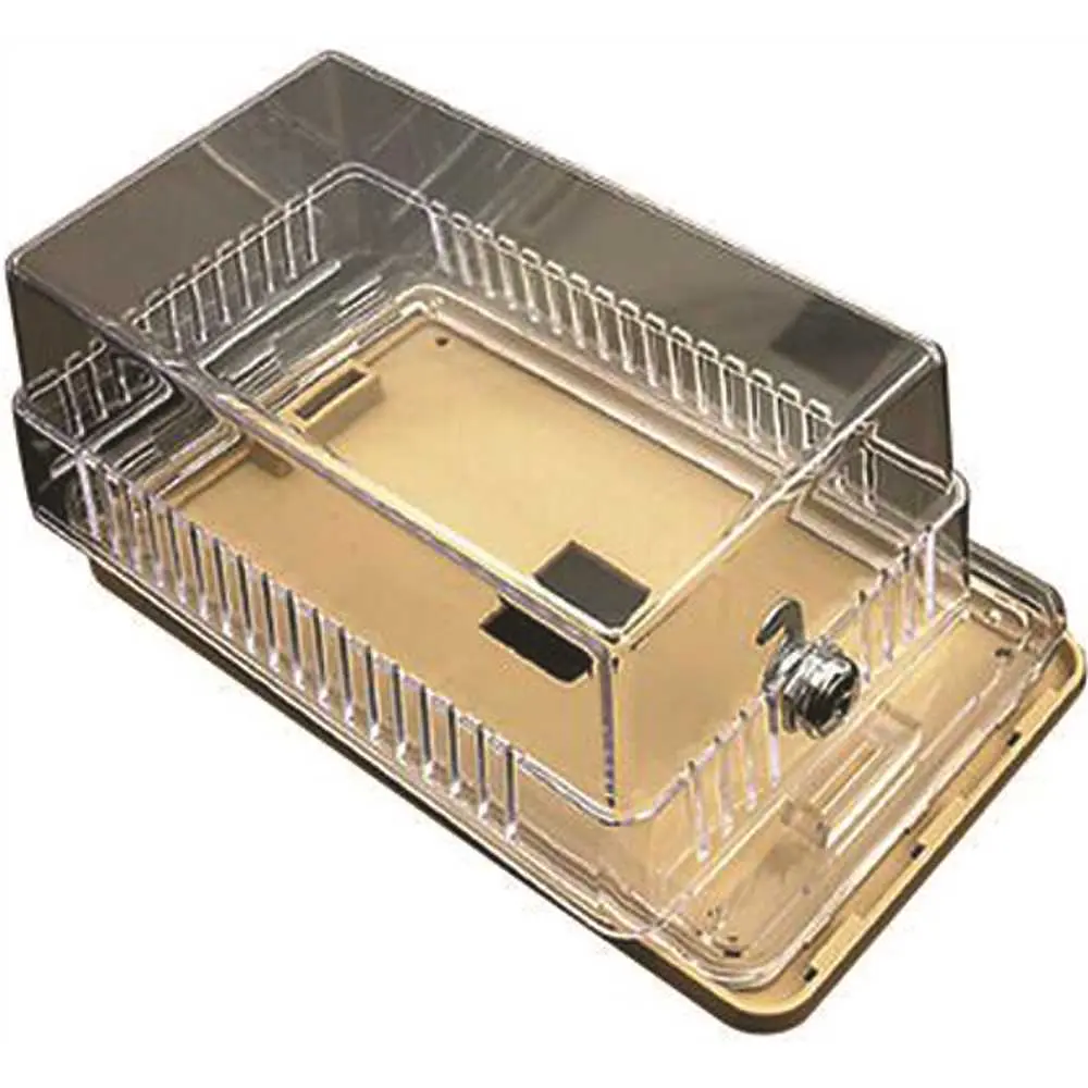 Diversitech Plastic Thermostat Guard; 8-1/4 X 4-1/2 X 3-1/4 Clear 585-TG