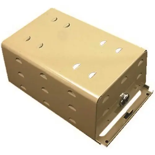 Thermostat Guard Steel Cover Beige