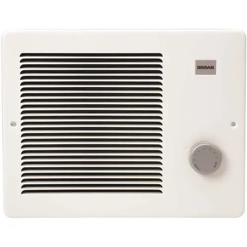 12-7/64 in. x 9-19/64 in. 2,000-Watt Wall Heater in White