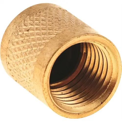 Line Tap Valve Cap 1/4 in. with Wrench and Neoprene Seal Brass Line Tap Valve Cap 1/4 in. with Wrench and Neoprene Seal Brass