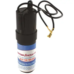 SUPCO SPP5 120/288 VAC 1 Phase Units from 1/2-10 HP Hardstart Relay and Start Capacitor Black