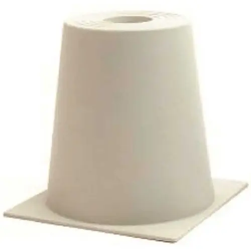 6 in. Heat Pump Riser Gray