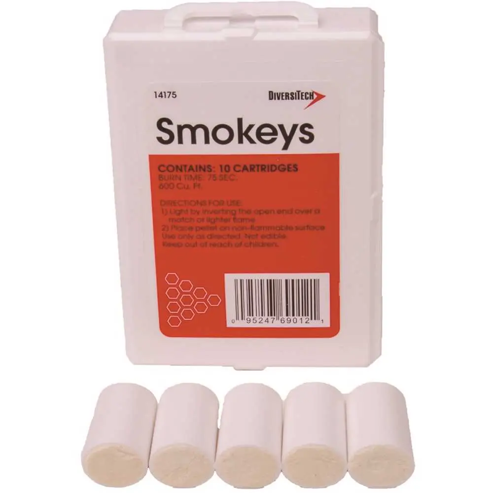 Diversitech Smokeys 75 Sec Burn T pack of 10 14175 Diversitech Smokeys 75 Sec Burn T pack of 10 14175