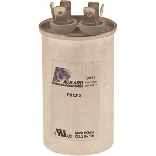 Titan 440/370-Volt 30 MFD Round Pro Run Capacitor Silver