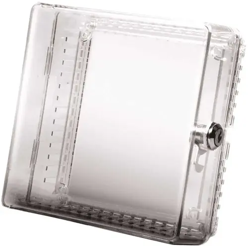 Clear 4-Way Mount Plastic Thermostat Guard