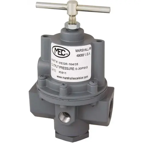 High Pressure Adjustable Regulator with Tee Handle, 3/4 in. FNPT, 35-100 psi, Preset to 50 psi High Pressure Adjustable Regulator with Tee Handle, 3/4 in. FNPT, 35-100 psi, Preset to 50 psi