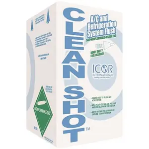 ICOR International CSSF-05 Cleanshot AC and Refrigeration System Flush with Handy Shot Tool, 5 lbs. Cylinder White