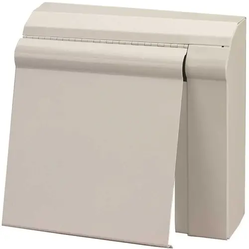 Fine/Line 30 8 in. Right Valve Cover for Baseboard Heaters in Nu White Fine/Line 30 8 in. Right Valve Cover for Baseboard Heaters in Nu White