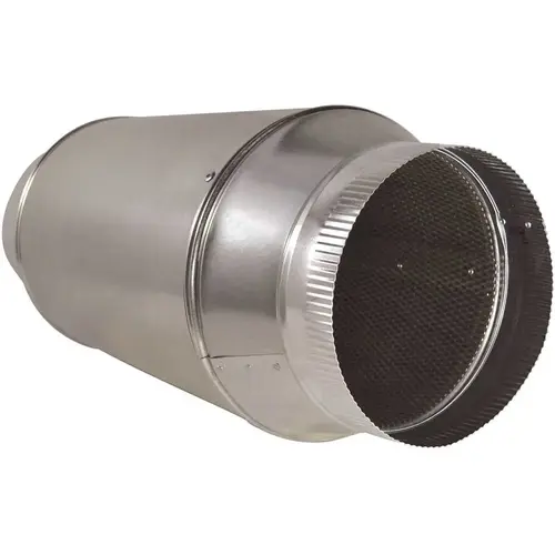 8" ID, Galvanized Duct Muffler