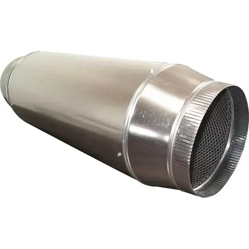 12" ID, Galvanized Duct Muffler