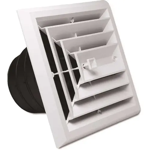8 in. x 8 in. Diffuser 3-Way Grille White 8 in. x 8 in. Diffuser 3-Way Grille White