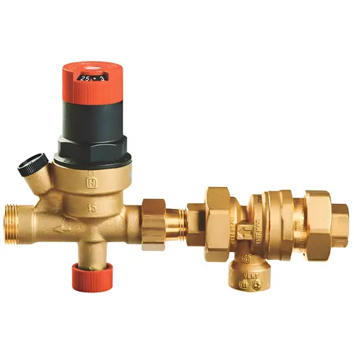 1/2" NPT. Backflow Preventer And Boiler Fill Valve Combo Ass'y 1/2" NPT. Backflow Preventer And Boiler Fill Valve Combo Ass'y
