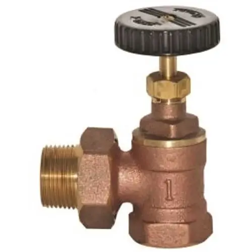 1 in. Steam Angle Radiator Valve