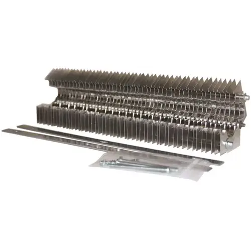 Fin Clamp Baseboard Element for 1-1/4 in. Copper Baseboard Piping 1 ft. Section