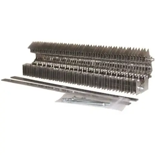 Fin Clamp Baseboard Element for 1-1/4 in. Copper Baseboard Piping 2 ft. Section Fin Clamp Baseboard Element for 1-1/4 in. Copper Baseboard Piping 2 ft. Section