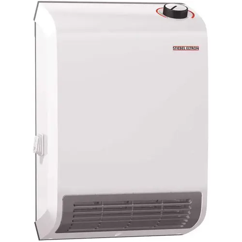 Wall-Mounted Electric Fan Heater Alpine White