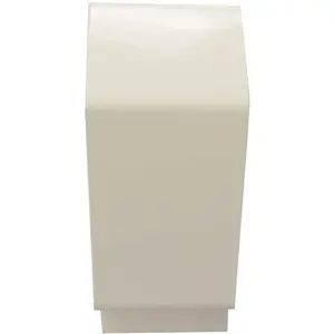 HAYDON HB750-WT Heat Base 750 3 in. Wall Trim for Haydon Baseboard Heaters White