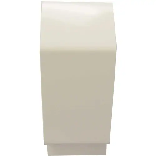 Heat Base 750 3 in. Wall Trim for Haydon Baseboard Heaters White