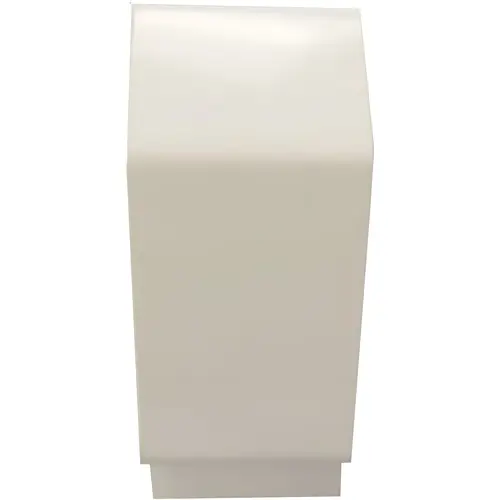 Heat Base 750 3 in. Wall Trim for Haydon Baseboard Heaters White
