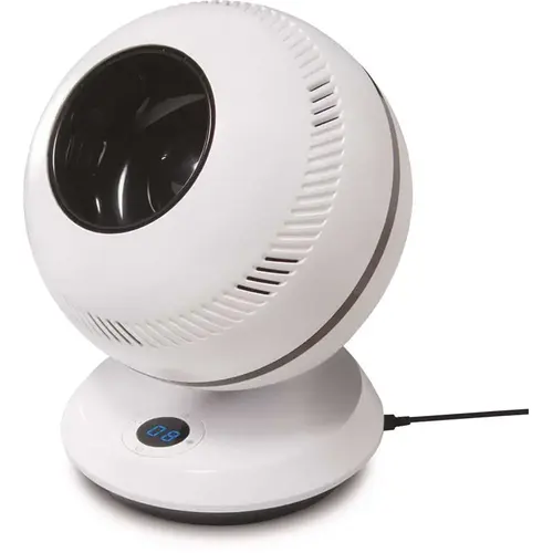 Bladeless 12-Speed 90 Deg. Oscillating Fan White Bladeless 12-Speed 90 Deg. Oscillating Fan White