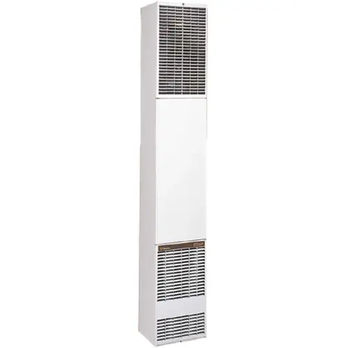 35,000 BTU Counterflow Top Vent Natural Gas Wall Heater White