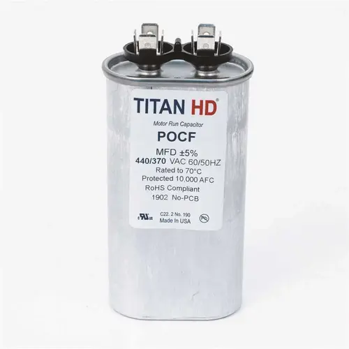 35 MFD 440/370-Volt Oval Run Capacitor