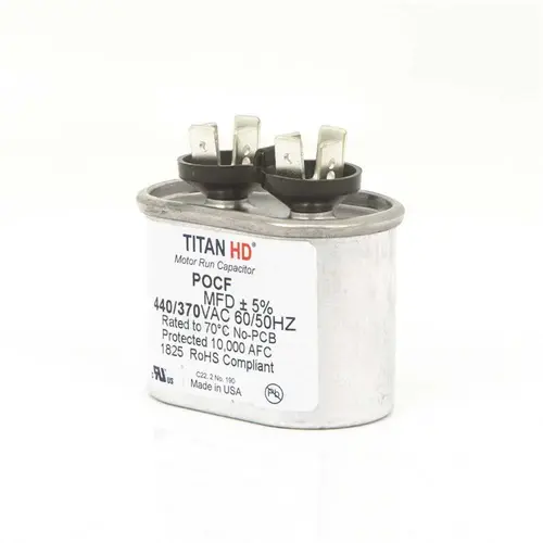 4 MFD 440/370-Volt Oval Run Capacitor 4 MFD 440/370-Volt Oval Run Capacitor