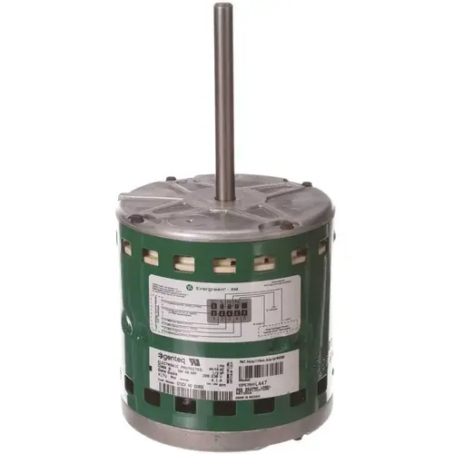 1/2HP Fan and Blower Motor 1075 RPM 5 Speed/PWM, 208-Volt - 230-Volt