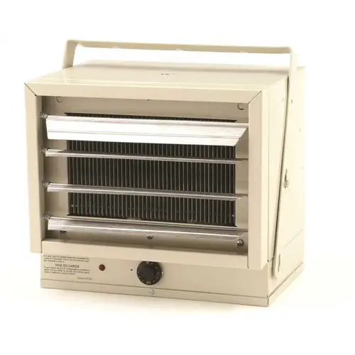 5,000-Watt 240-Volt Horizontal Downflow Garage Heater with Thermostat and Mounting Bracket