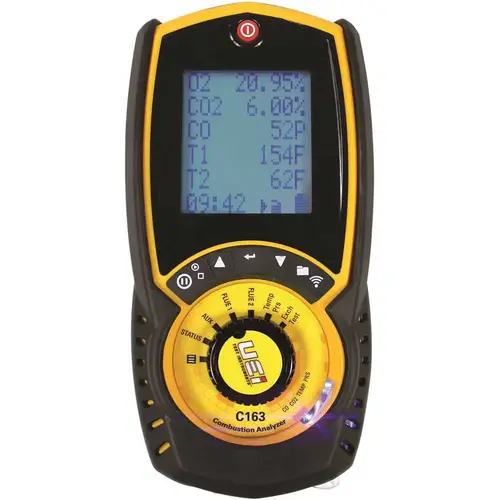 Residential/Commercial Combustion Analyzer with Pressure Residential/Commercial Combustion Analyzer with Pressure