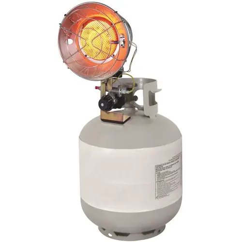 15K LP Single Tank Top Infrared Heater Silver