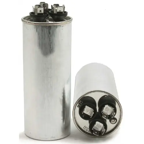 Round Dual Motor Run Capacitor 35/5 MFD 370 Vac Round Dual Motor Run Capacitor 35/5 MFD 370 Vac