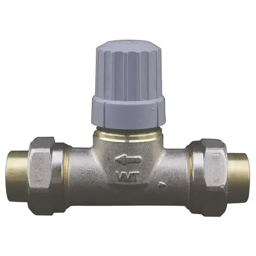 1/2 in. Sweat Solder Valve Body Nickel