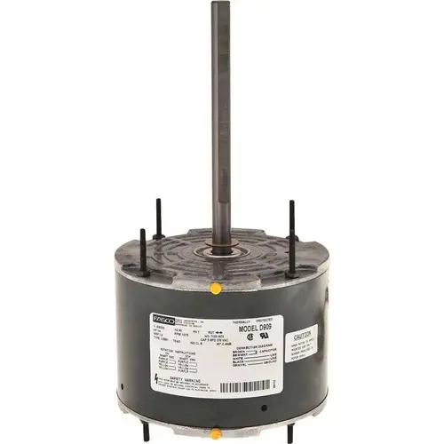1-SPEED CONDENSER FAN MOTOR, 5.6 IN., 208 / 230 VOLTS, 1.8 AMPS, 1/4 HP, 1,075 RPM