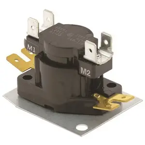 Emerson 24A34-2 1-Switch Fan and Electric Heat Sequencer Black