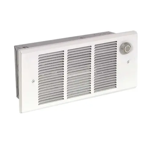 QMARK 120-Volt 1,500-Watt 5118 BTU Electric Fan Forced Wall Heater With Built-In Thermostat Northern White QMARK 120-Volt 1,500-Watt 5118 BTU Electric Fan Forced Wall Heater With Built-In Thermostat Northern White